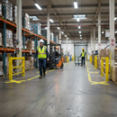 Premium Heavy Duty Floor Markers - 'X' - 300mm x 300mm - Pack of 10 for Warehouse Organization