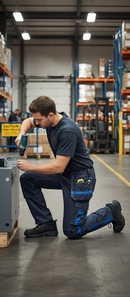 Premium Lightweight Work Trousers with Durable Kneepad Pockets and Comfortable Fit for Various Trades