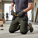 Premium Slim Fit Stretch Work Trousers with Holster Pockets - Durable, Flexible, Ideal for Tradespeople