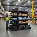 Premium Heavy Duty Shelving End Bay 1.4m High with Base Shelf and Adjustable Upper Shelves