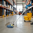 Premium Mop Handle Compatible with Various Mop Heads for Effective Cleaning - High-Quality Professional Grade for Industrial and Commercial Applica...