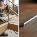 Premium Heavy Duty Earth Nails for Aluminium Edging System - Reliable Support for Lawn Installation