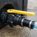 3in Camcup Adaptor to 3in NPT Male Thread Stubby Valve