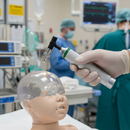 High-Performance Battery Handle for Laryngoscope - Compatible with AA Batteries, Solid Metal Construction and Hygienic Grip