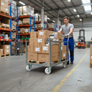 160mm Heavy Duty Swivel Bolt Hole Castor Nylon Wheel with 400Kg Capacity