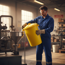 Premium 80 Litre Empty Plastic Drum with Lid - Heavy Duty