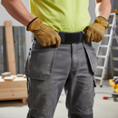 Premium Non-Metal Belt with Velcro Closure - Soft Cotton Fabric, Scratch-Free Design for Transport Professionals