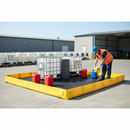 Heavy Duty Interlocking Decking Grids for Fuel and Chemical Spill Containment (150x150cm) (Pack of 9)