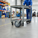 160mm Heavy Duty Swivel Bolt Hole Castor with Anti-Static Features