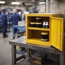 Hazardous Substance Storage Cabinet – 457x457x457mm – Mild Steel – Industrial Use