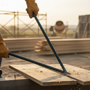 Premium Heavy Duty Chisel & Point Crowbar for Digging, Levering, and Demolition Work in Two Lengths