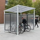Premium Rear Cladding Panels for Milan Bike Shelter - Enhanced Protection from Elements