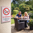 No Smoking Signs – A5 – Rigid Plastic – Indoor/Outdoor Use