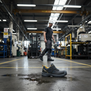 Premium Low-Cut Safety Shoe with Fiberglass Toe Cap, Slip-Resistant Outsole, and Breathable PU Insole for Enhanced Comfort and Protection