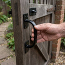 Pull Handle 8in Black for Gates and Doors