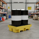 Professional Drum Spill Pallet for Safe Secondary Containment - 2 Drum