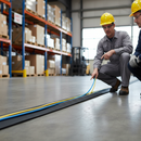 Premium Heavy Duty Cable Protector Strip for Drive-Over Protection, Cut to Length with High Strength Rubber Material