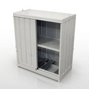 Steel IBC Storage Cabinet – 1130L, 4×1000L or 16×205L Drums (view 2)