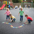 Premium A-Z Caterpillar Playground Marking for Alphabet Learning and Imaginative Play