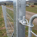 Galvanised 4in x 4in Square Hang Post for 53in Fencing
