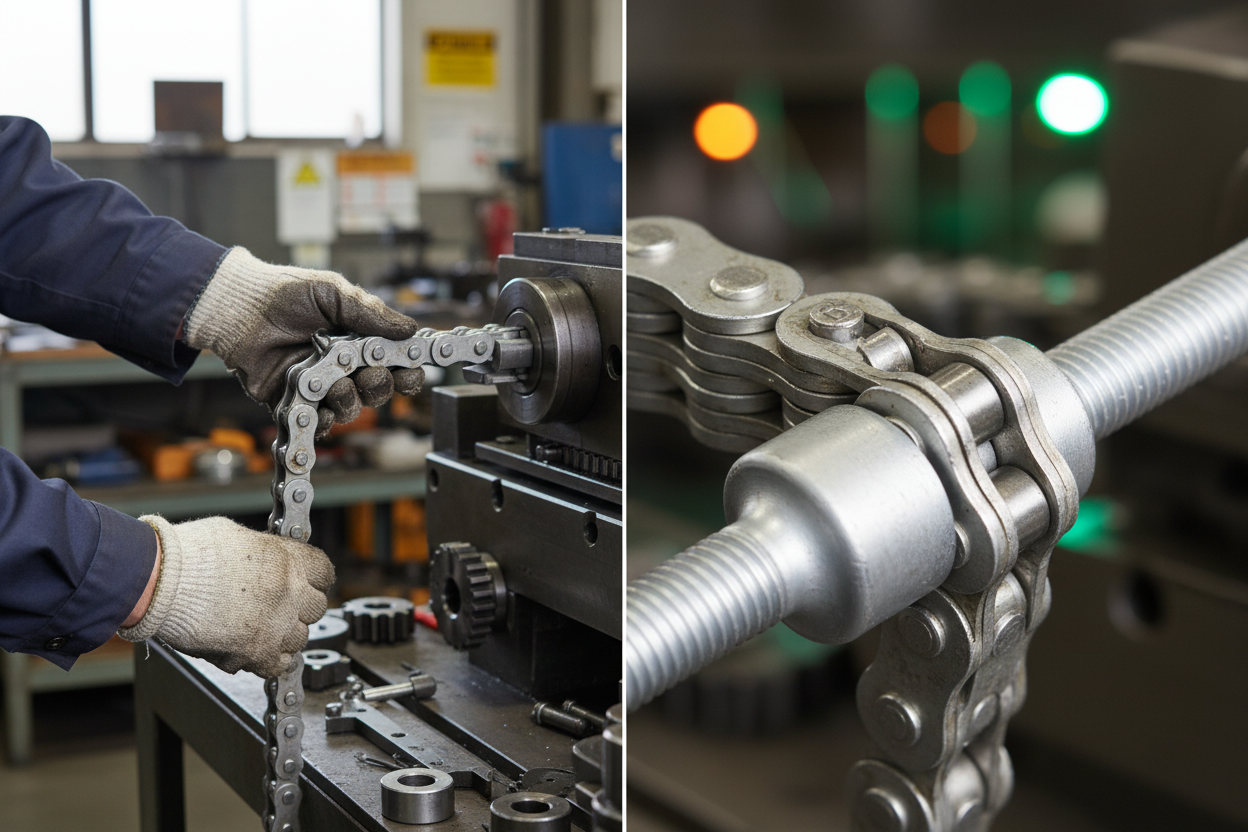 Premium Heavy Duty Front Lifting Chain for Forklift Mast System - Reli