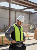 Premium Evaporative Cooling Vest with Patented Dry Technology and Anti-Microbial Treatment for Comfortable Outdoor Work