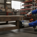 100mm Heavy Duty Fixed Plate Castor with Elastic Nylon Centre