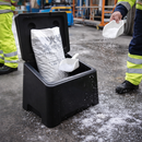 Mini Grit Bin Kit – 30L Capacity – Durable Polyethylene – Commercial & Domestic Use