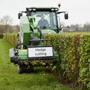 Premium Metal Hedge Cutting Supplementary Plate for Traffic Safety with Retroreflective Face and Compatibility with Triangular Frames