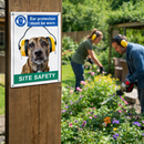 Ear Protection Safety Sign – 420mm x 594mm – Synthetic Paper – Indoor/Outdoor Use