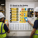 Safety Information Station – 700mm x 750mm – 10mm Foamex – Industrial Use