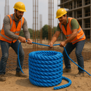 6mm Blue Polypropylene Rope 3 Strand – Ultra-Strong, Waterproof & UV-Resistant | 220m Heavy-Duty Coil