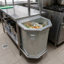 50 Litre Galvanised Steel Bin Liner with External Handle