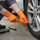 Professional Heavy Duty High Traction Gloves - Chemical Resistant and Touch-Screen Compatible for Mechanics