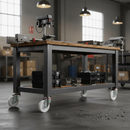 200mm Swivel Bolt Hole Heavy Duty Nylon Wheel Castor with 400Kg Load Capacity