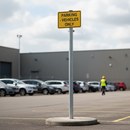 Premium Heavy Duty 89mm Galvanised Sign Post - 4 Metre Length with 3mm Wall Thickness for Robust Applications