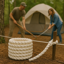 12mm White Polypropylene Rope 3 Strand – Ultra-Strong, Weatherproof & Multi-Purpose | 50m Mini Coil