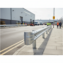 Professional Pedestrian Friendly Scroll Armco Barrier End Cap - Galvanized Steel with Rounded Edges for Safety in High Traffic Areas