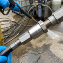 3/8in BSP Stainless Steel Swivel, 600 Bar, 60 Lpm