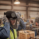 Premium Powered Air Purifying Respirator with Polycarbonate Visor for Low-Hazard Work Environments