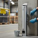Premium Wall Mounted Aluminium Ashtray Bollard - Durable and High-Performance Outdoor Waste Management Solution