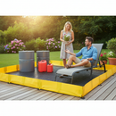 Premium Interlocking Decking Grids for Fuel and Chemical Spill Containment (250x600cm) (Pack of 60)