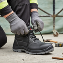 Premium Heavy Duty Safety Boot with Steel Toe Cap and Slip-Resistant Design for Ankle Support and Protection