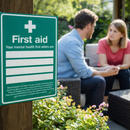 Custom Safety Signs – Indoor/Outdoor Use – Mental Health Awareness