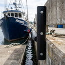 Rubber D-Section Dock Bumper 900 × 150 × 150 mm