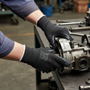 Premium Nylon/Nitrile Dry Handling Gloves for Tough Tasks