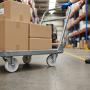 100mm Heavy Duty Swivel Plate Castor with Nylon Wheel and 200Kg Load Capacity