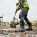 Premium Lightweight Full Safety Boot with Breathable Waterproof Upper and Slip-Resistant Outsole for Comfort and Protection