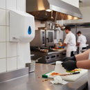 Premium Centre Feed Towel Dispenser - Easy Wall Mount, White, Ideal for Washrooms