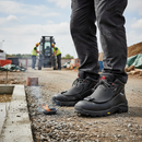 Premium Heavy Duty Safety Boot with Metatarsal Protection, Vibram Sole for Insulation and Traction
